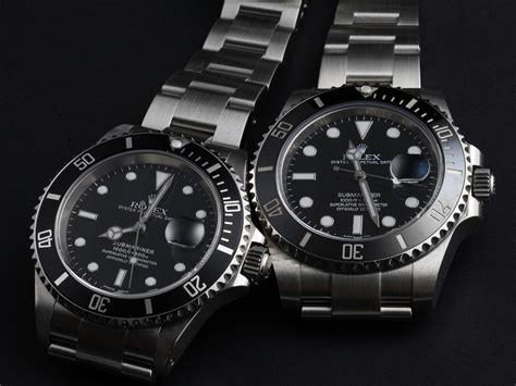 Rolex submariner vs 116610